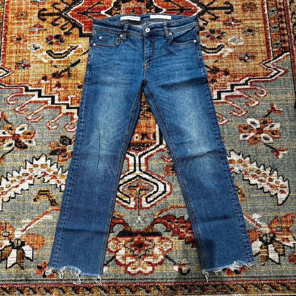 Anthropologie Pilcro and The Letterpress Slim Straight, Size 27